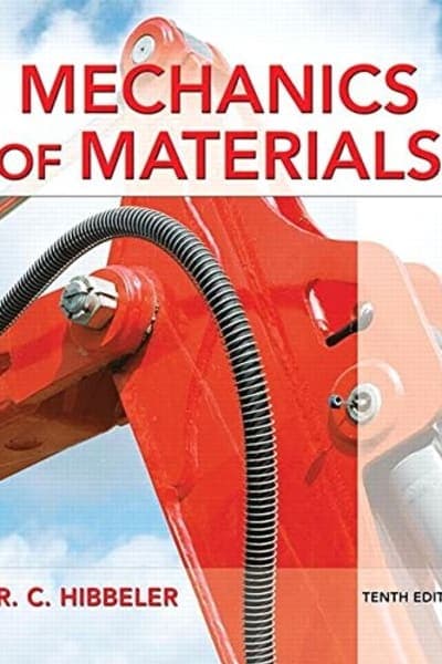 Cover of the book "Mechanics of Materials"