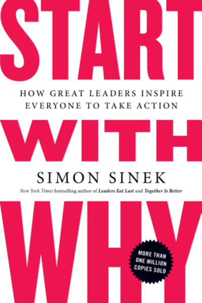 Cover of the book "Start With Why"